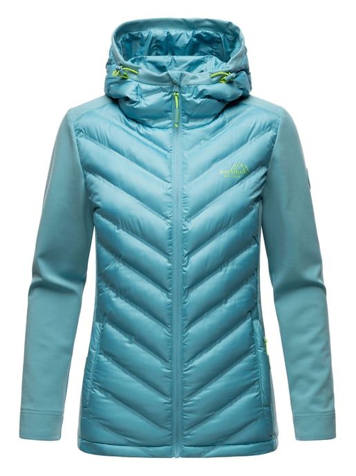 Navahoo Damen Steppjacke Nimm mich mit – Figurbetont, Stylisch & Bequem mit Kapuze - Image 2