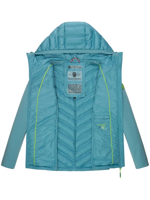 Navahoo Damen Steppjacke Nimm mich mit – Figurbetont, Stylisch & Bequem mit Kapuze - Image 6