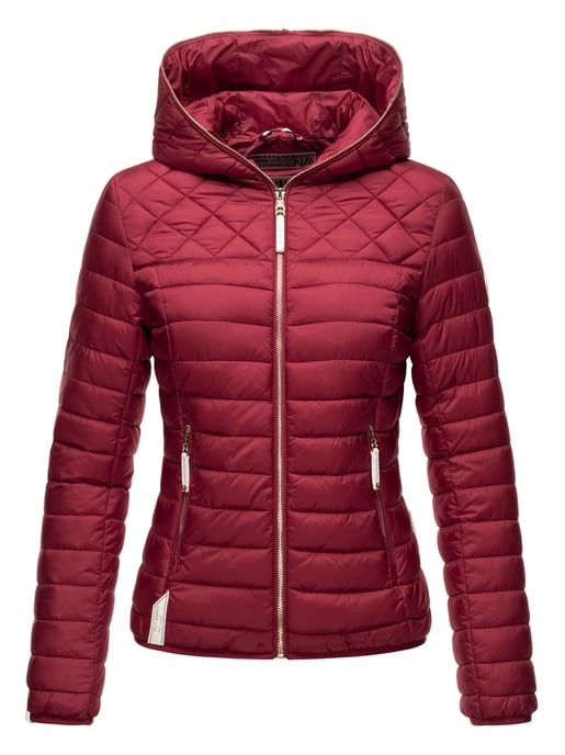 Navahoo Damen Steppjacke Ich bin Hübsch – Leicht, Stylisch & Mit Gold-Details - Image 2