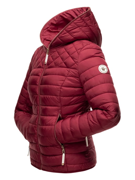 Navahoo Damen Steppjacke Ich bin Hübsch – Leicht, Stylisch & Mit Gold-Details - Image 4