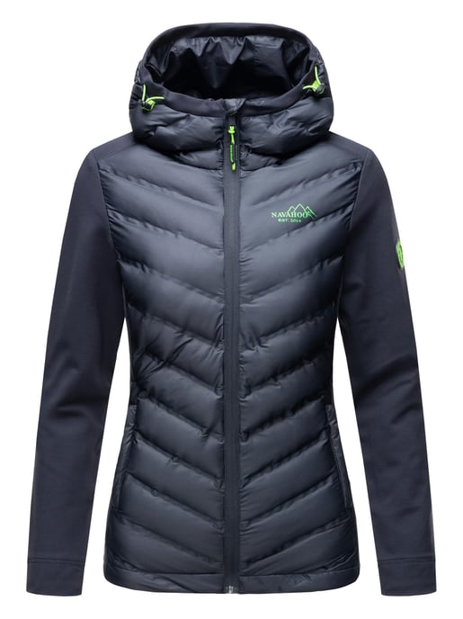 Navahoo Damen Steppjacke Nimm mich mit – Figurbetont, Stylisch & Bequem mit Kapuze - Image 2