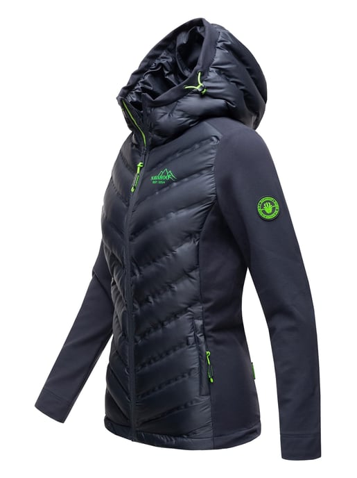 Navahoo Damen Steppjacke Nimm mich mit – Figurbetont, Stylisch & Bequem mit Kapuze - Image 3