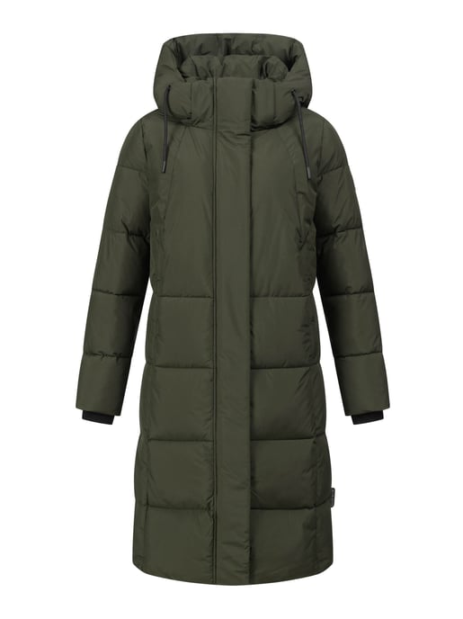 Marikoo Damen Winter Steppmantel Tabiaa XVI mit Kapuze & Fleece - Image 2
