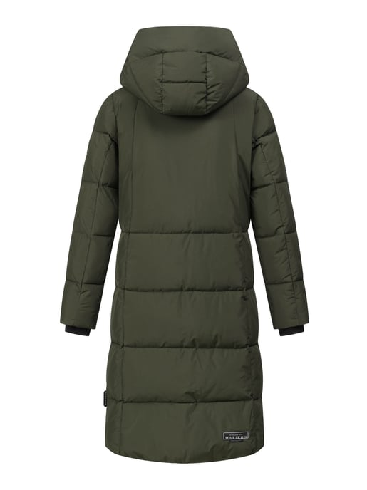 Marikoo Damen Winter Steppmantel Tabiaa XVI mit Kapuze & Fleece - Image 4
