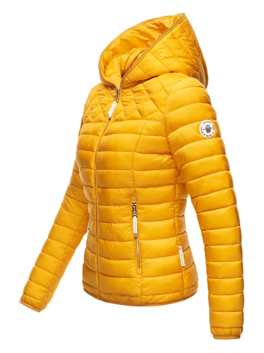 Navahoo Damen Steppjacke Ich bin Hübsch – Leicht, Stylisch & Mit Gold-Details - Image 3