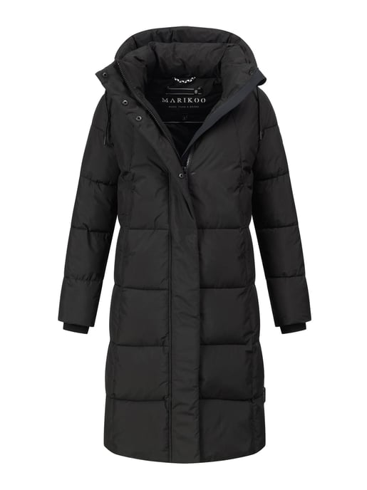 Marikoo Damen Winter Steppmantel Tabiaa XVI mit Kapuze & Fleece - Image 1