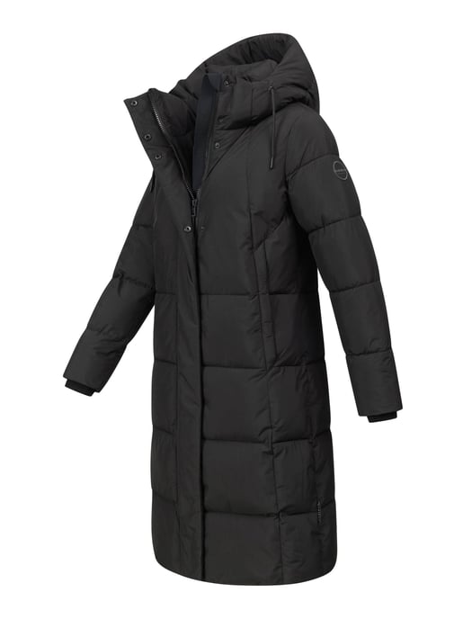 Marikoo Damen Winter Steppmantel Tabiaa XVI mit Kapuze & Fleece - Image 3