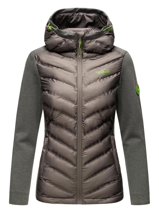 Navahoo Damen Steppjacke Nimm mich mit – Figurbetont, Stylisch & Bequem mit Kapuze - Image 2
