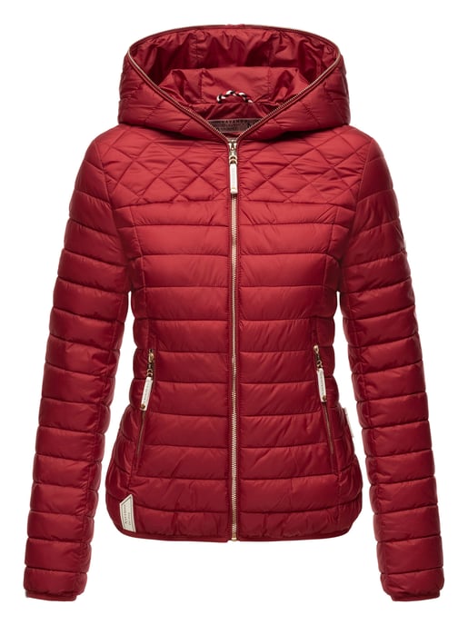 Navahoo Damen Steppjacke Ich bin Hübsch – Leicht, Stylisch & Mit Gold-Details - Image 2