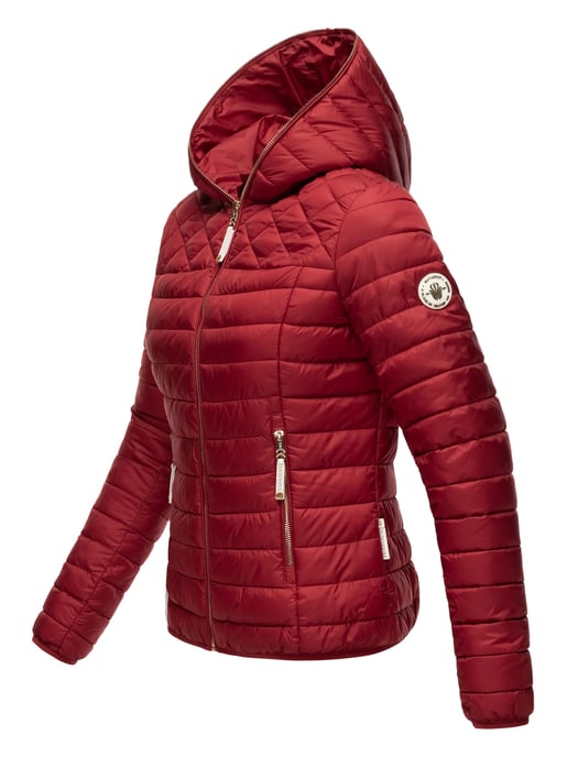 Navahoo Damen Steppjacke Ich bin Hübsch – Leicht, Stylisch & Mit Gold-Details - Image 3