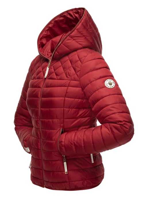 Navahoo Damen Steppjacke Ich bin Hübsch – Leicht, Stylisch & Mit Gold-Details - Image 4