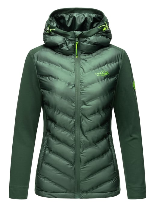 Navahoo Damen Steppjacke Nimm mich mit – Figurbetont, Stylisch & Bequem mit Kapuze - Image 2