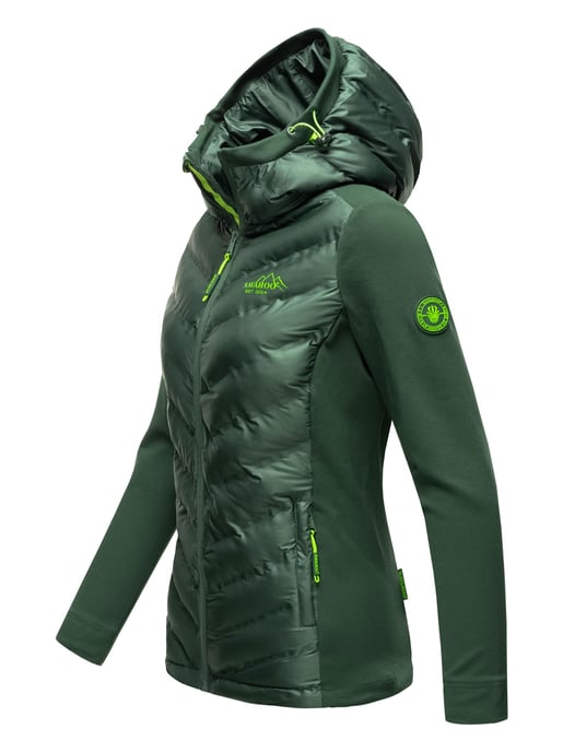 Navahoo Damen Steppjacke Nimm mich mit – Figurbetont, Stylisch & Bequem mit Kapuze - Image 3