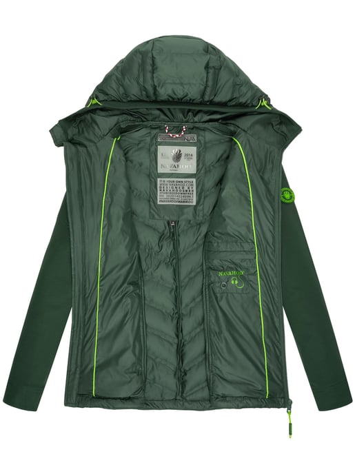 Navahoo Damen Steppjacke Nimm mich mit – Figurbetont, Stylisch & Bequem mit Kapuze - Image 5
