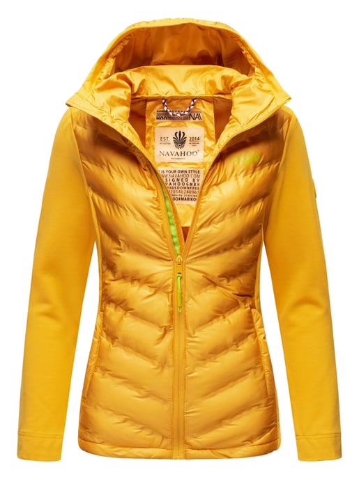 Navahoo Damen Steppjacke Nimm mich mit – Figurbetont, Stylisch & Bequem mit Kapuze - Image 1