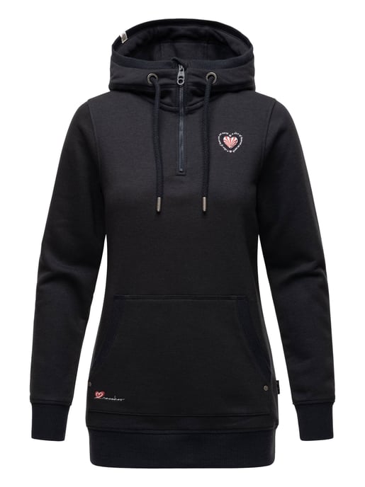 Navahoo Damen Longsleeve Hoodie Zauberelfe – Lang & Kuschelig - Image 2