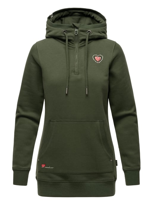 Navahoo Damen Longsleeve Hoodie Zauberelfe – Lang & Kuschelig - Image 2