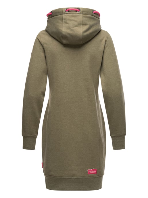 Navahoo Damen Hoodie Kleid Kirschblüte – Stylisch & Kuschelig - Image 3