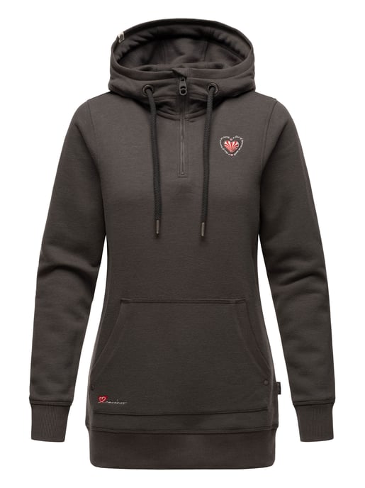 Navahoo Damen Longsleeve Hoodie Zauberelfe – Lang & Kuschelig - Image 2