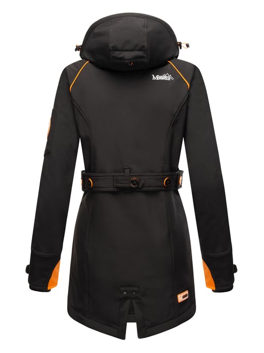 Marikoo Damen Softshelljacke – Soulinaa, wasserdicht mit abnehmbarer Kapuze - Image 5