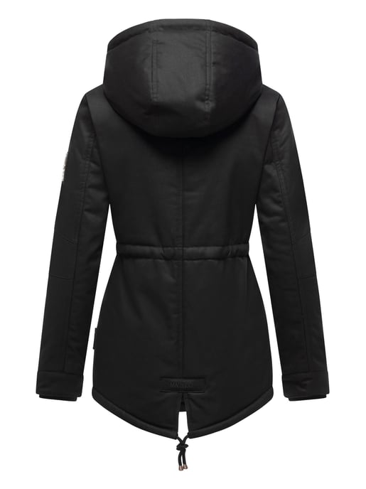 Marikoo Damen Winterjacke Manolya mit Teddyfellfutter & Baumwoll-Obermaterial - Image 4