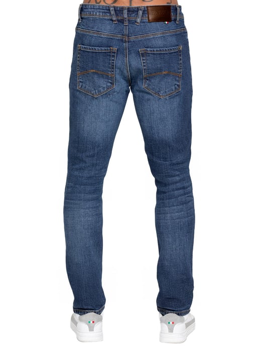 Enzo Milano | Herren Stretch Jeans mit Tapered Fit - Image 3
