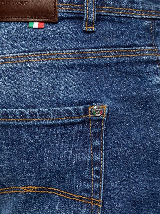 Enzo Milano | Herren Stretch Jeans mit Tapered Fit - Image 5