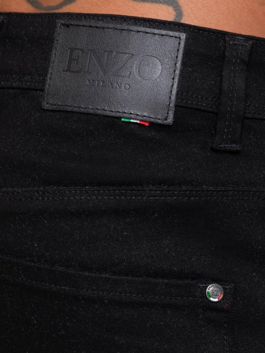 Enzo Milano | Herren Actiflex Tapered Jeans - Image 4