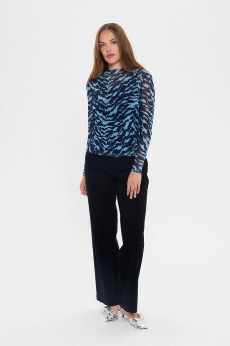 Langarm-Bluse ZulvirSZ Langarm-Bluse Fitted - Image 1