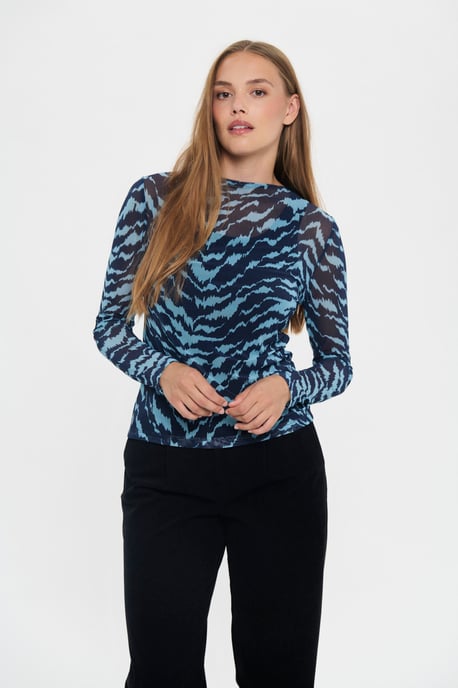 Langarm-Bluse ZulvirSZ Langarm-Bluse Fitted - Image 2