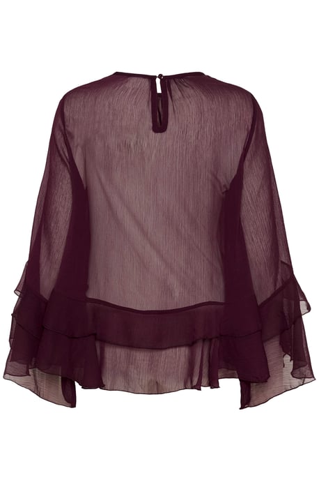 Langarm-Bluse MazelleSZ Langarm-Bluse Lockere Passform - Image 5