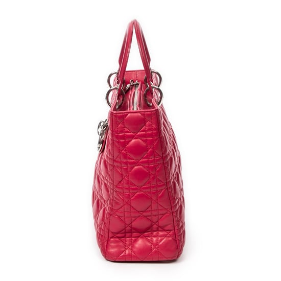 Large Lady Dior Zip Umhängetasche - Image 3