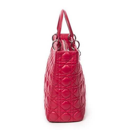 Large Lady Dior Zip Umhängetasche - Image 4