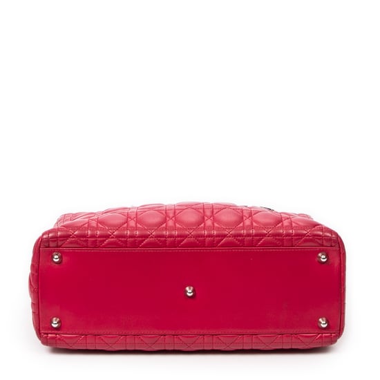 Large Lady Dior Zip Umhängetasche - Image 6