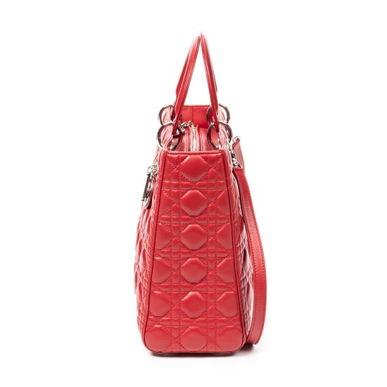 Large Lady Dior Zip Umhängetasche - Image 3