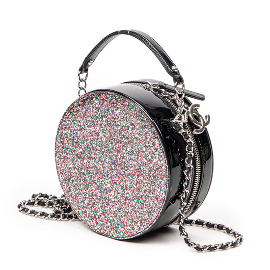CC Round Glitter Chain Crossbody  Umhängetasche - Image 2