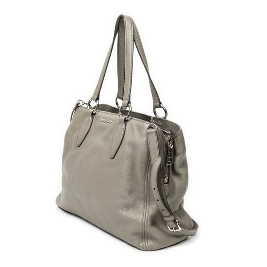 Middle Zip Tote Umhängetasche - Image 2