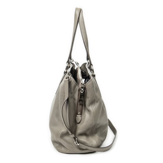 Middle Zip Tote Umhängetasche - Image 3
