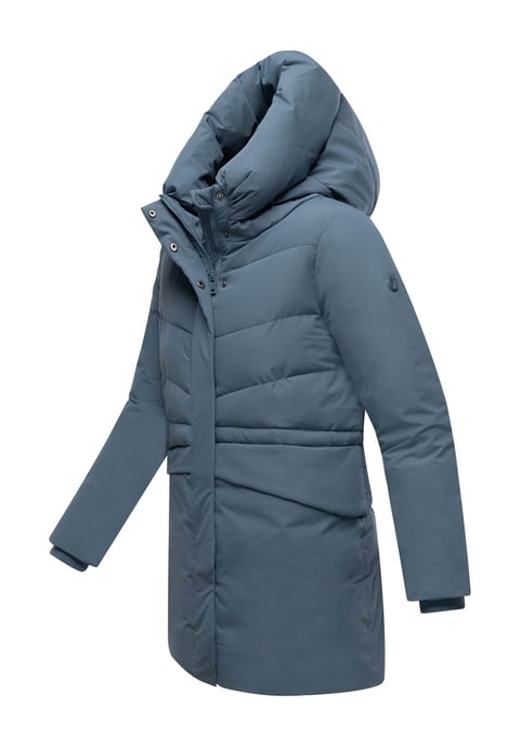 Marikoo Damen Winterjacke Delilah mit Fleecefutter & Taillenregulierung - Image 2