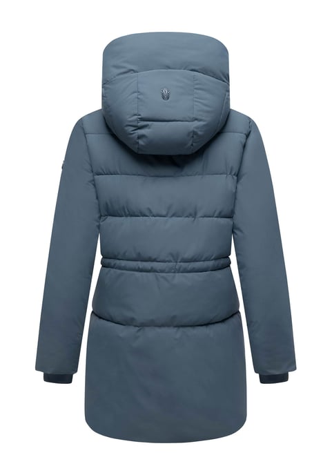 Marikoo Damen Winterjacke Delilah mit Fleecefutter & Taillenregulierung - Image 3