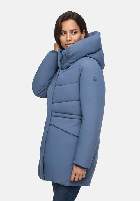 Marikoo Damen Winterjacke Delilah mit Fleecefutter & Taillenregulierung - Image 5