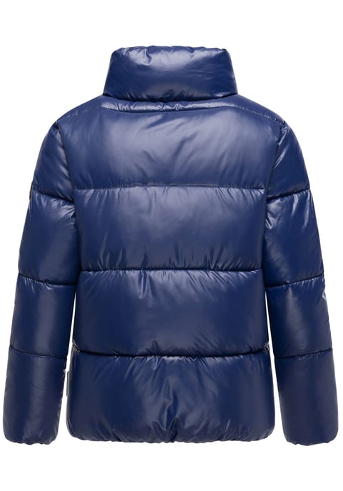 Marikoo Damen Winterjacke Hazalee im Puffer-Stil mit glänzender Optik - Image 3