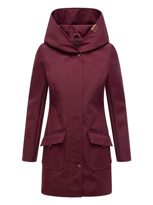 Marikoo Damen Softshelljacke – Mayleen, wasserabweisend mit Kapuze - Image 2