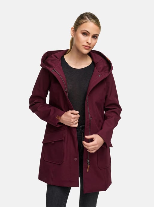 Marikoo Damen Softshelljacke – Mayleen, wasserabweisend mit Kapuze - Image 5