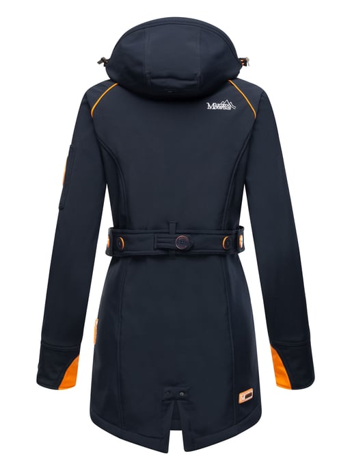 Marikoo Damen Softshelljacke – Soulinaa, wasserdicht mit abnehmbarer Kapuze - Image 5