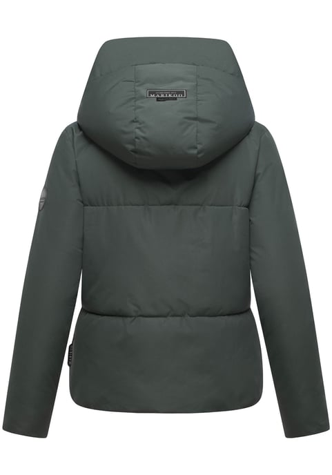 Marikoo Damen Winterjacke Ninikaa mit Kapuze & Fleece-Innenfutter - Image 3
