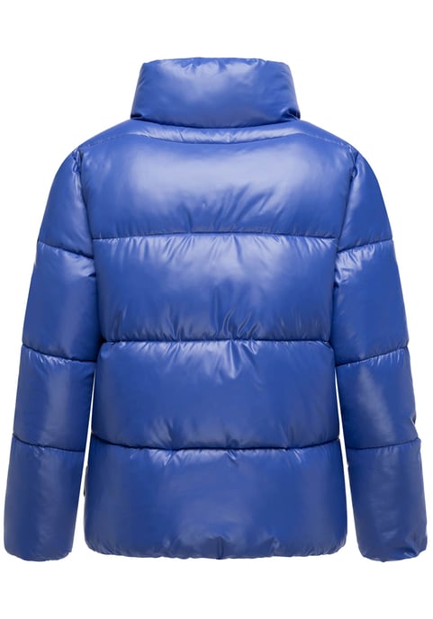 Marikoo Damen Winterjacke Hazalee im Puffer-Stil mit glänzender Optik - Image 3