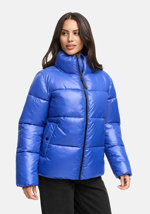 Marikoo Damen Winterjacke Hazalee im Puffer-Stil mit glänzender Optik - Image 6