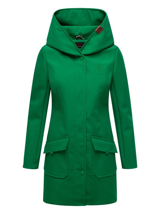 Marikoo Damen Softshelljacke – Mayleen, wasserabweisend mit Kapuze - Image 2