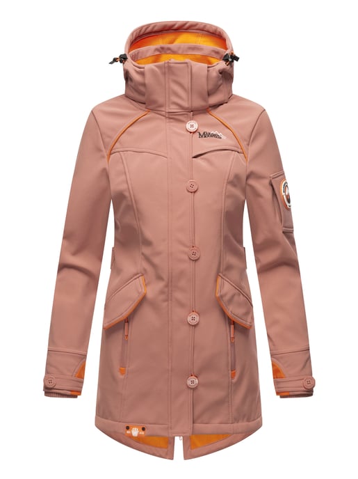 Marikoo Damen Softshelljacke – Soulinaa, wasserdicht mit abnehmbarer Kapuze - Image 2